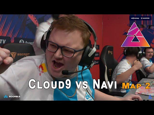 Cloud9 vs Navi Map 2 -  BOOMBl4 IS ON FIRE - BLAST Premier Fall Final 2023 cs2