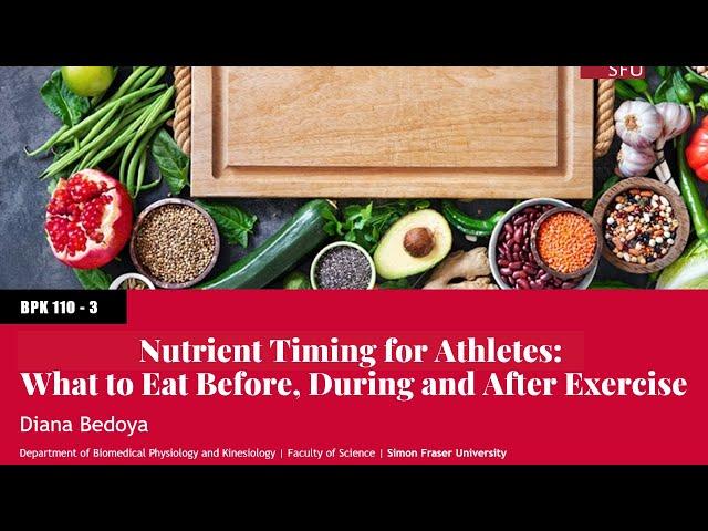 Nutrient Timing for Athletes