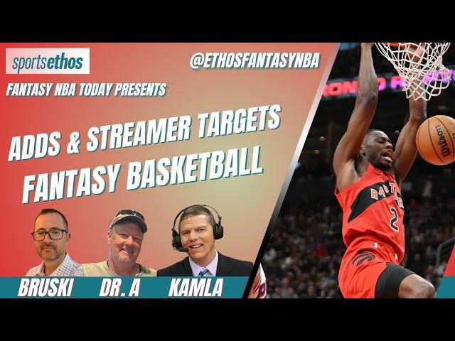 Fantasy Basketball Adds & Streamer Targets