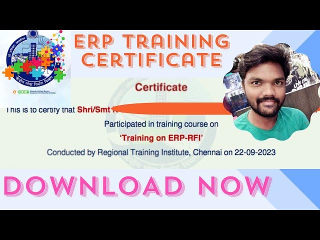 Get your CPWD ERP Training Certificate in Minutes