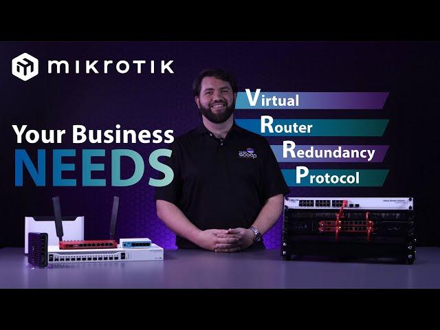 Use ANY MikroTik router combination to achieve Network Redundancy in case of hardware failure (VRRP)