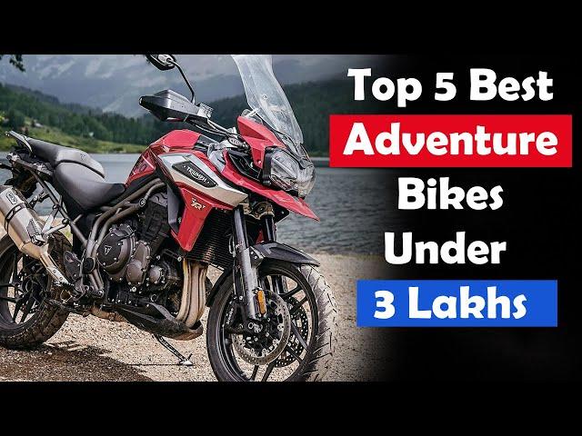 Top 5 Best Adventure Bikes Under 3 Lakhs in India 2024 | ADV bikes in India 2024