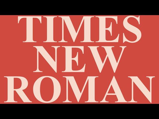 Times New Roman Animation