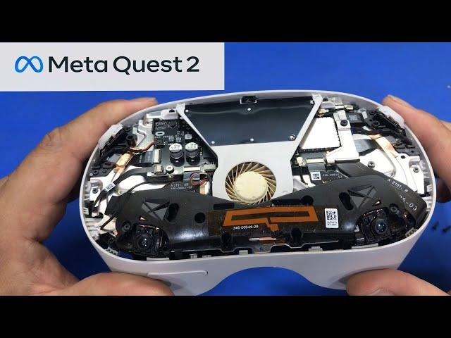 Oculus Meta Quest 2 (VR HEADSET GLASS) teardown/disassembly