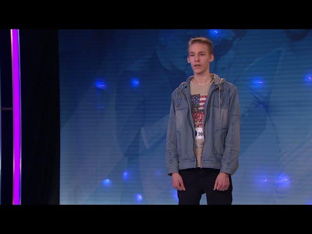 Sebastian Andersson - All Of Me av John Legend (hela Idol-audition 2017) - Idol Sverige (TV4)