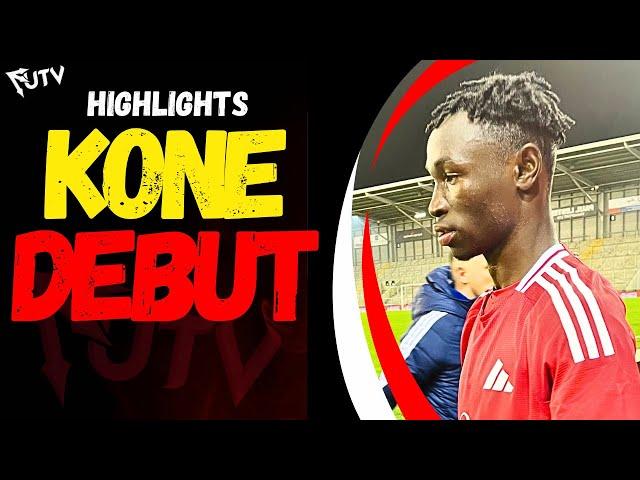 SEKOU KONE Highlights on Manchester United DEBUT!