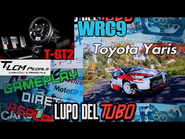 Toyota Yaris Wrc9 la tana del Lupo #tgt2 #sparco #thrustmaster #wrc #ps5