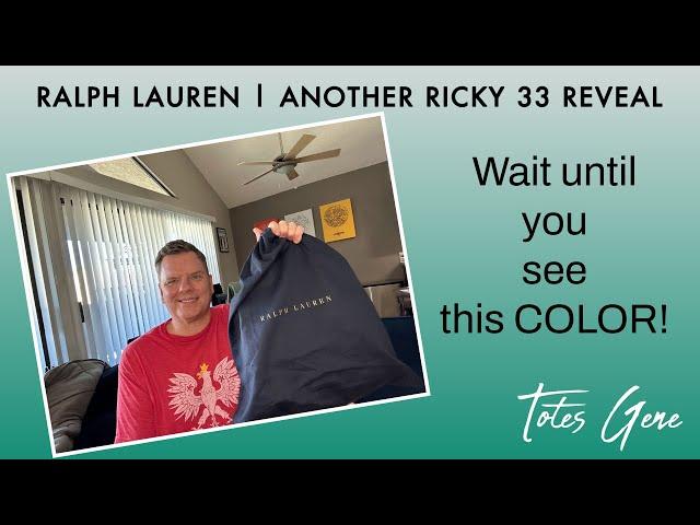 RALPH LAUREN || ANOTHER RICKY REVEAL