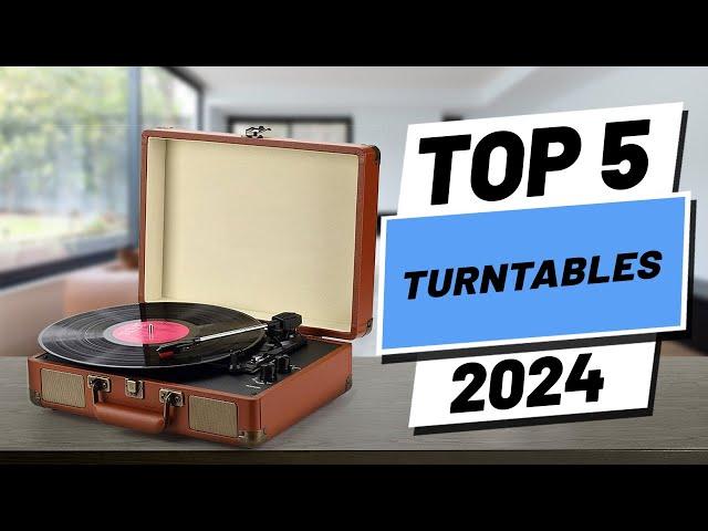 Top 5 BEST Turntables in [2024]