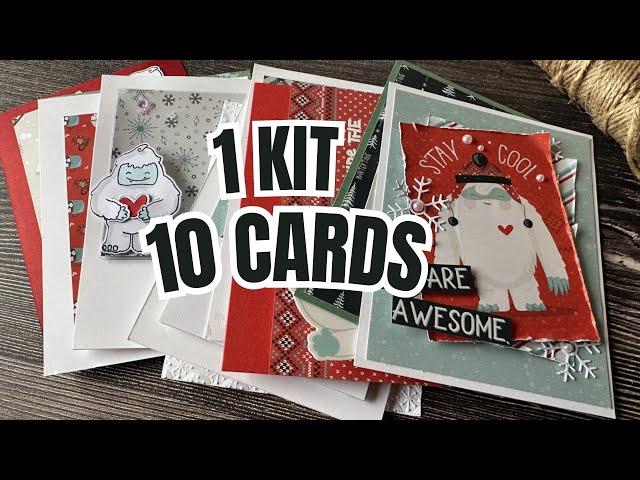 1 kit - 10 cards | SSS January 2025 card kit