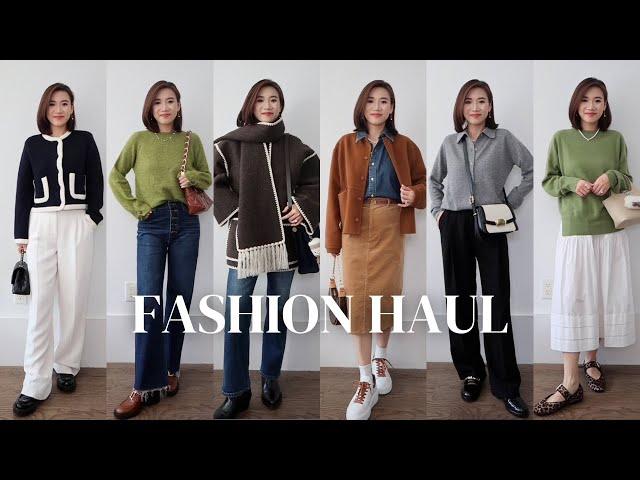 9月购物分享（下）| Sezane | Toteme | Zara | Ralph Lauren | lululemon | 秋日色彩穿搭 | 很多漂亮的毛衣和外套