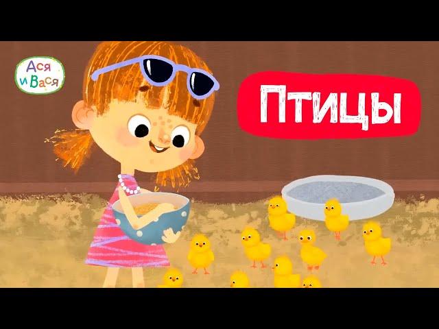 Серии с птицами I Ася и Вася l мультфильмы для детей 0+