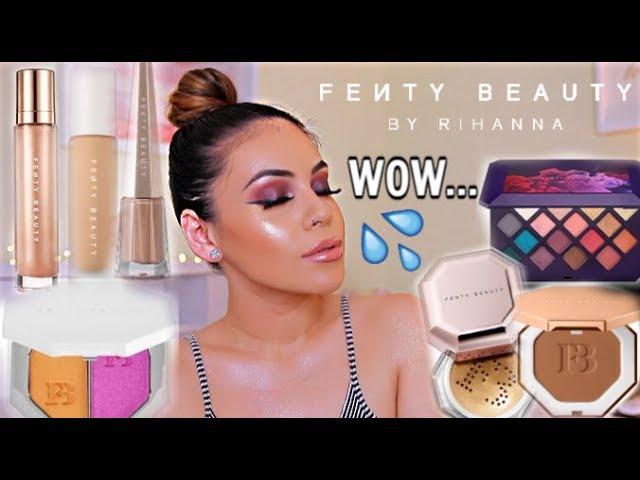 FULL FACE OF FENTY BEAUTY BY RIHANNA: HITS + MISSES! PRODUCTS WORTH YOUR MONEY | JuicyJas