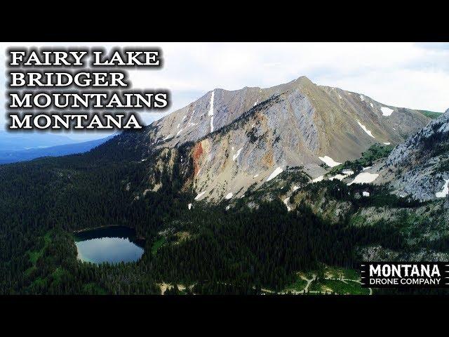 Fairy Lake Bozeman Montana Recreational Spot - Drone 4K Video