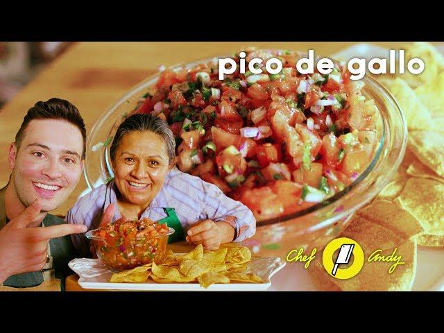 Pico de Gallo Recipe // Chef Andy