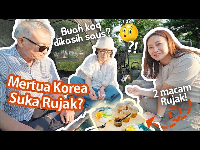 NGERUJAK DI TAMAN BARENG MERTUA KOREA! ️