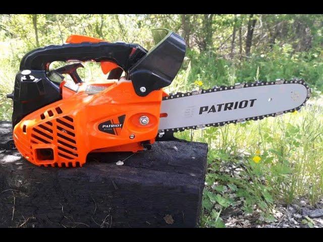 Обзор цепной пилы PATRIOT PT 2512