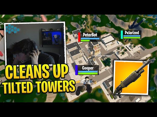 Cooper CLEANS UP Tilted Towers in Fortnite Reload