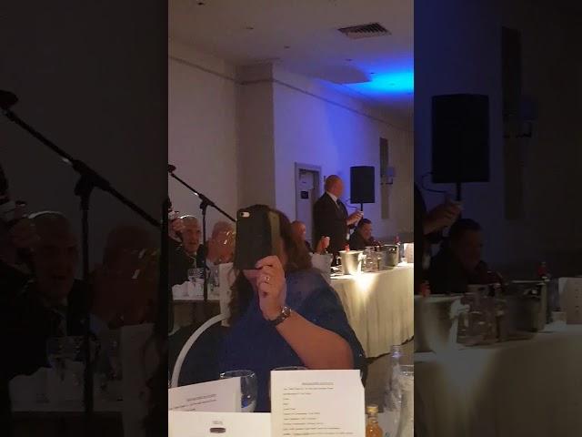 Sammy King singing Blue Sea of Ibrox Aberdeen