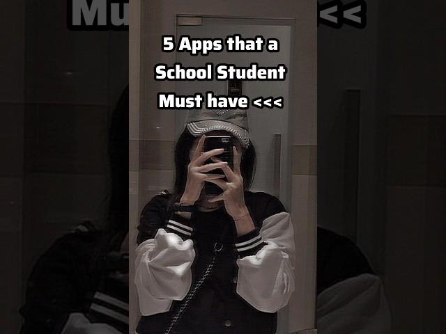 5 Apps for School Students #aesthetic #apps #girls #shorts #shortsfeed