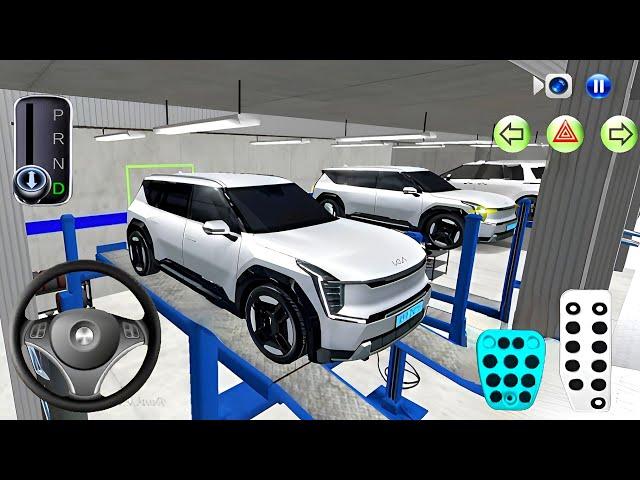 New Car Kia EV9 Electric SUV car Funny Driver Auto repair Shop! 3D Driving Class Android gameplay 3d