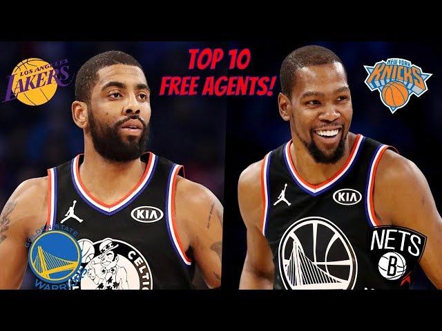 Top 10 NBA Free Agents! (2019 Off-Season!)