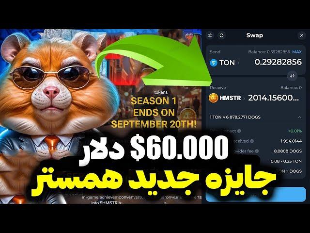 واریز جایزه جدید همستر کمبت برای همه همین امشب | تغییر سهم همه در ایردراپ پاوز  | رشد توکن fifa coin