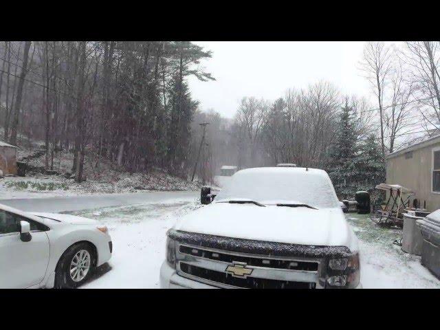 Phantom 4 in a Snow Storm