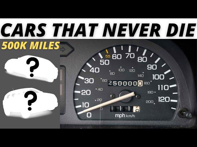 TOP 5 CARS THAT WILL REACH 500K MILES! (UK) - MOST RELIABLE HIGH MILEAGE OPTIONS?