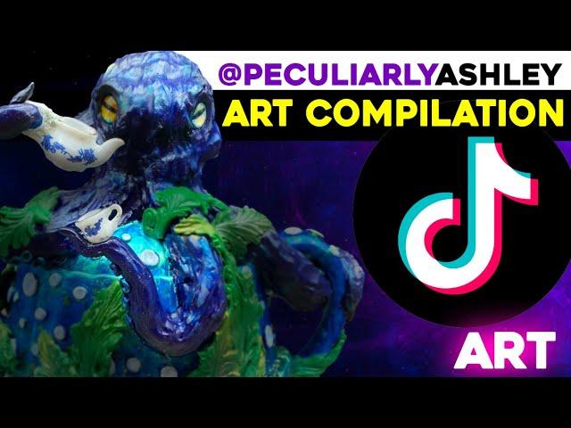 Peculiarly Ashley's TikTok Art Compilation: Part 1