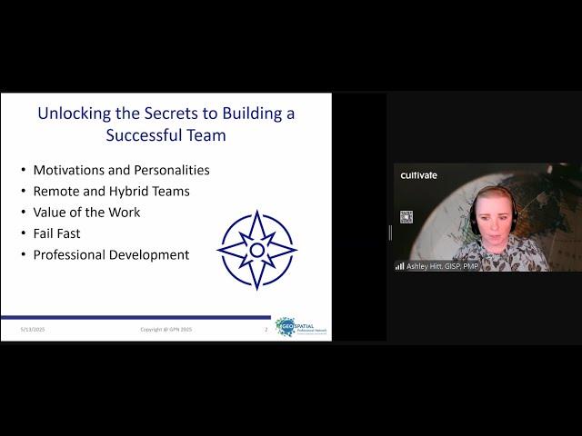 GIS Leadership: Unlocking the Secrets to Building a Successful Team (May 13, 2025)