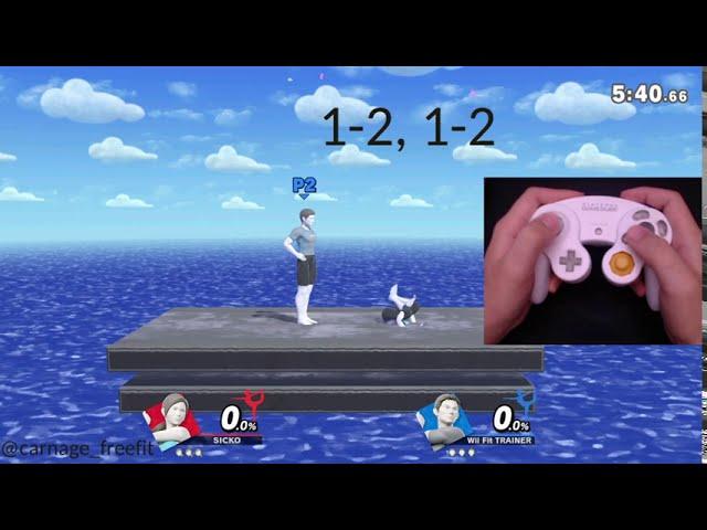 Wii Fit Trainer Rhythmic Recover Tutorial - Smash Bros Ultimate