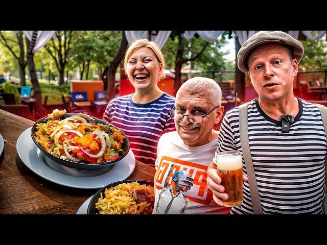 A restaurant where they cook under the knife!! Odessa Lipovan Archimus