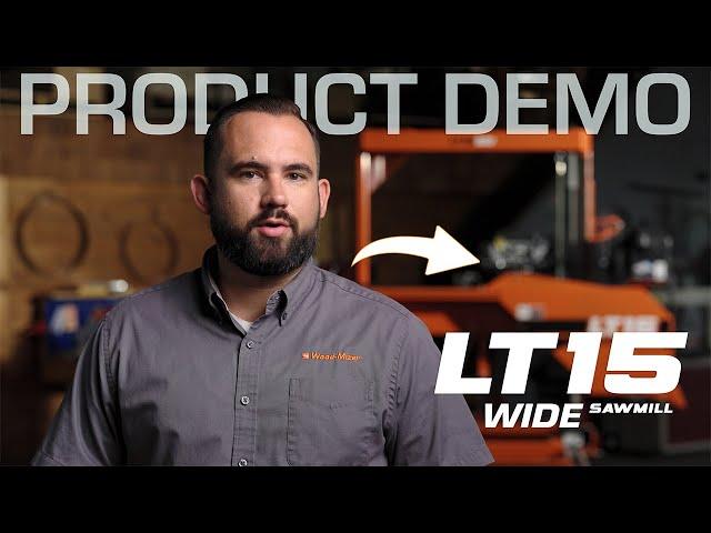 Portable Sawmill Product Demo - LT15WIDE | Wood-Mizer