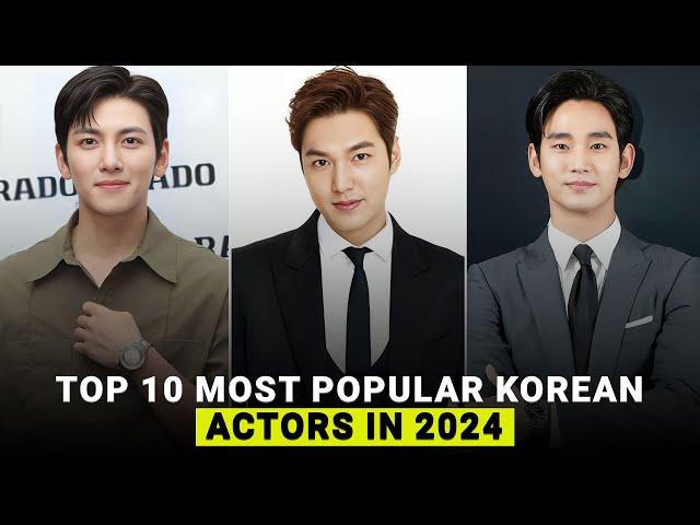 Top 10 Most Popular Korean Actors in 2024 || Lee Min Ho || Ji Chang Wook || Kim Soo Hyun