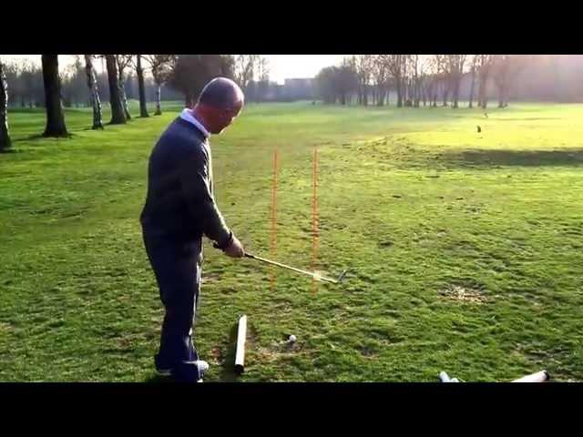 Steve Marr PGA- Drill to help stopping a block shot or hook.