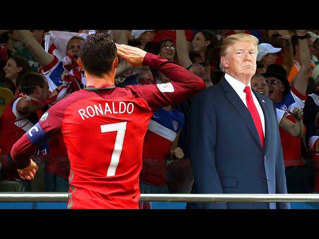 Donald Trump will never forget this humiliating performance by Cristiano Ronaldo