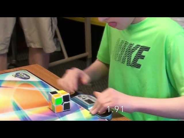 1.69 2x2 Rubik's Cube (Former) World Record Average! - Rami Sbahi (Guinness World Record!)