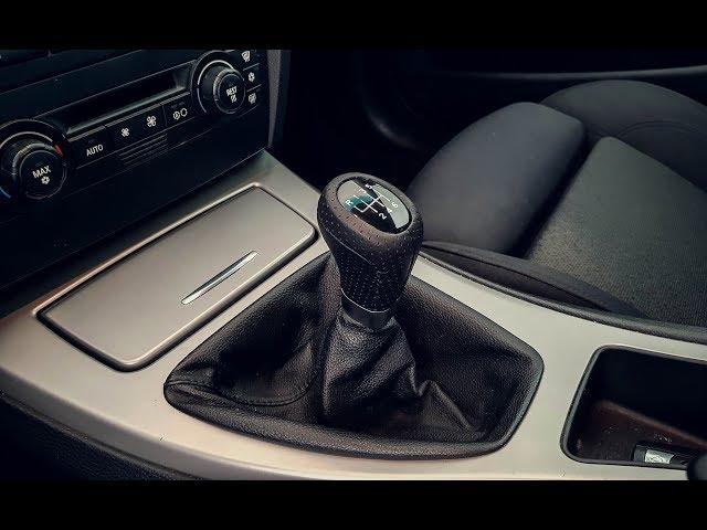 Best looking shifter knob for BMW - Skip to 1:44 for removal process