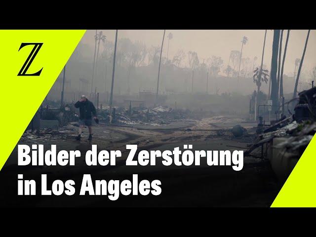 Aufnahmen der zerstörerischen Flammen in Los Angeles