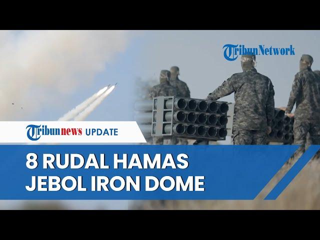 Balas Serangan Rafah! 8 Rudal Hamas 'Jebol' Iron Dome Israel, Hantam Situs IDF di Kerem Shalom