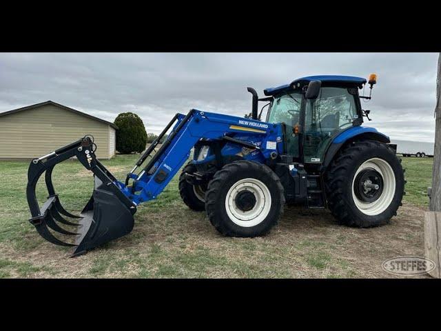 2016 New Holland T6.180 with Loader from Kansas Sold Strong on Online Auction Last Week