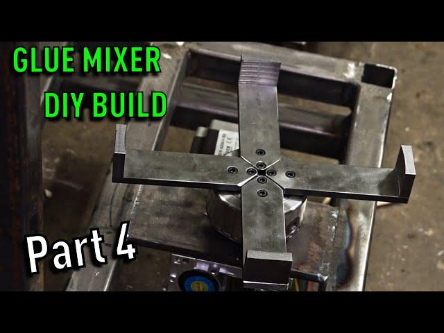 Building a DIY Plaster Mixer - The Rotating Base