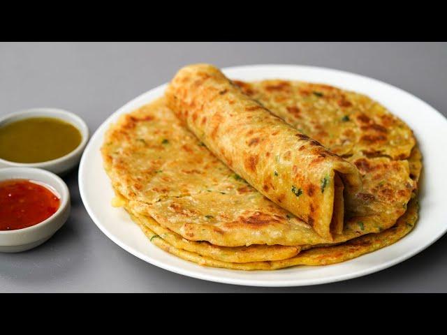 No Need To Add Stuffing In This Aloo Paratha | Easy Aloo Paratha In A New Way | Tasty Aloo Paratha