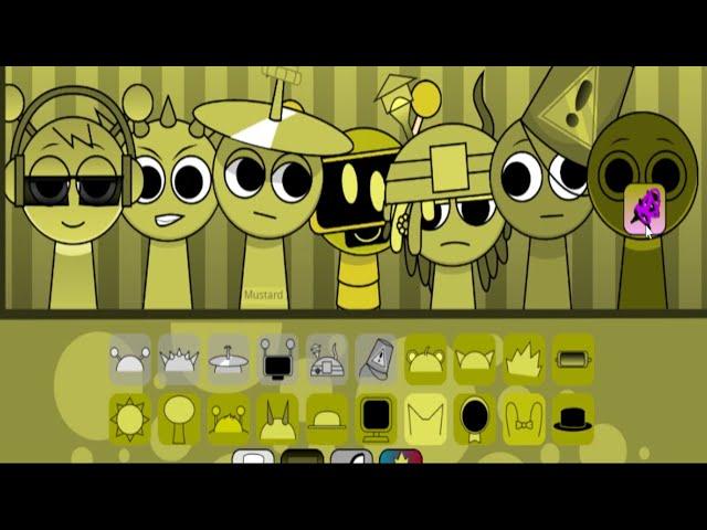 Incredibox - Sprunki But Everyone Was In Mustard | Horror Versions | Sprunki Mods