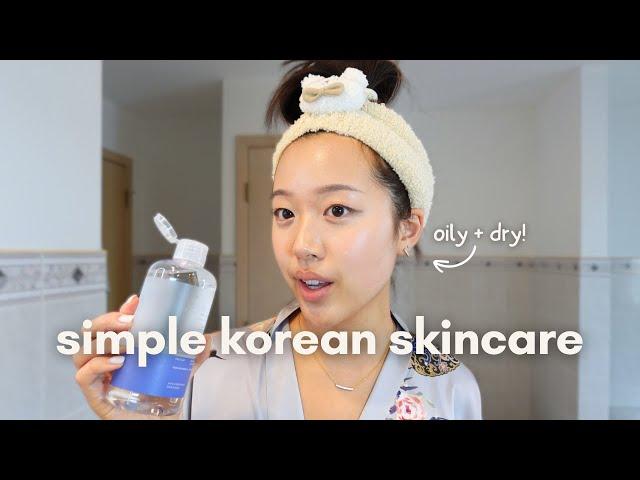 MY SIMPLE KOREAN SKINCARE ROUTINE | for combination skin