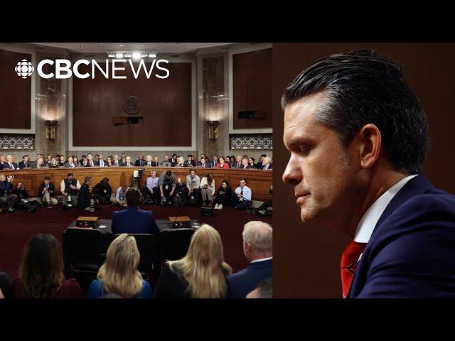 Trump's defence secretary pick Pete Hegseth gets grilled at confirmation hearing