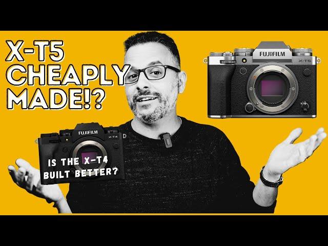 X-T5 versus X-T4: Is The X-T4 BUILT Better???    XT5 XT4 XH2