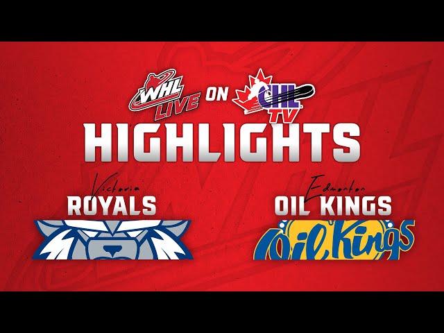 Victoria Royals at Edmonton Oil Kings 11/20 | WHL Highlights 2024-25