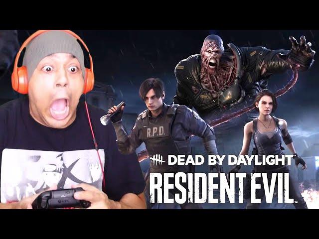 NEMESIS IN DEAD BY DAYLIGHT!! EVERYBODY RUN!!! [DBD: RESIDENT EVIL DLC]